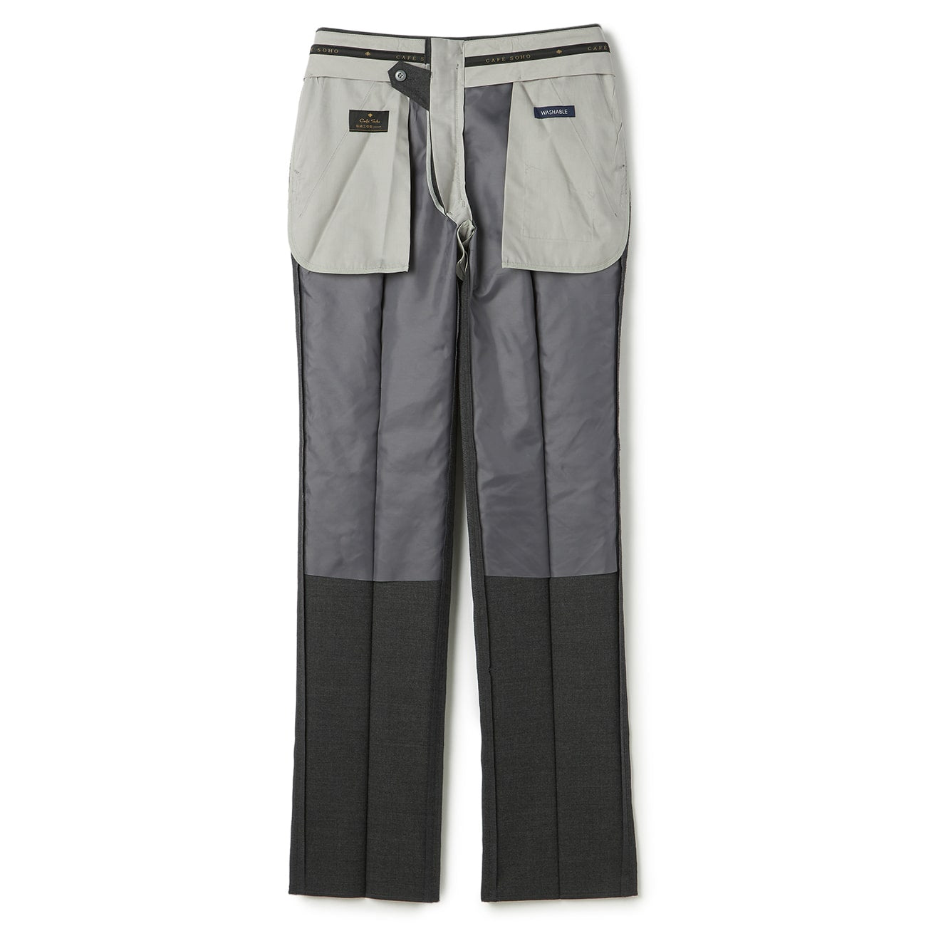 日本制造可机洗 高级羊毛单褶裤_14