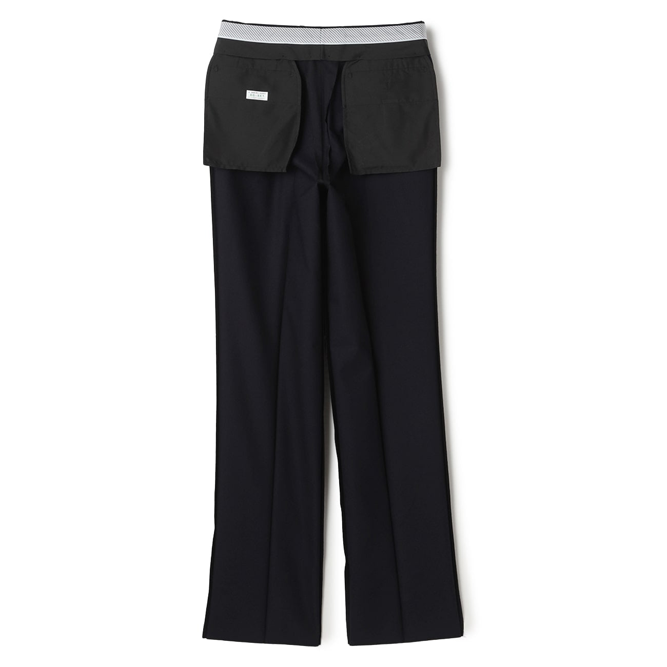 可机洗 精纺羊毛混纺 长裤_07