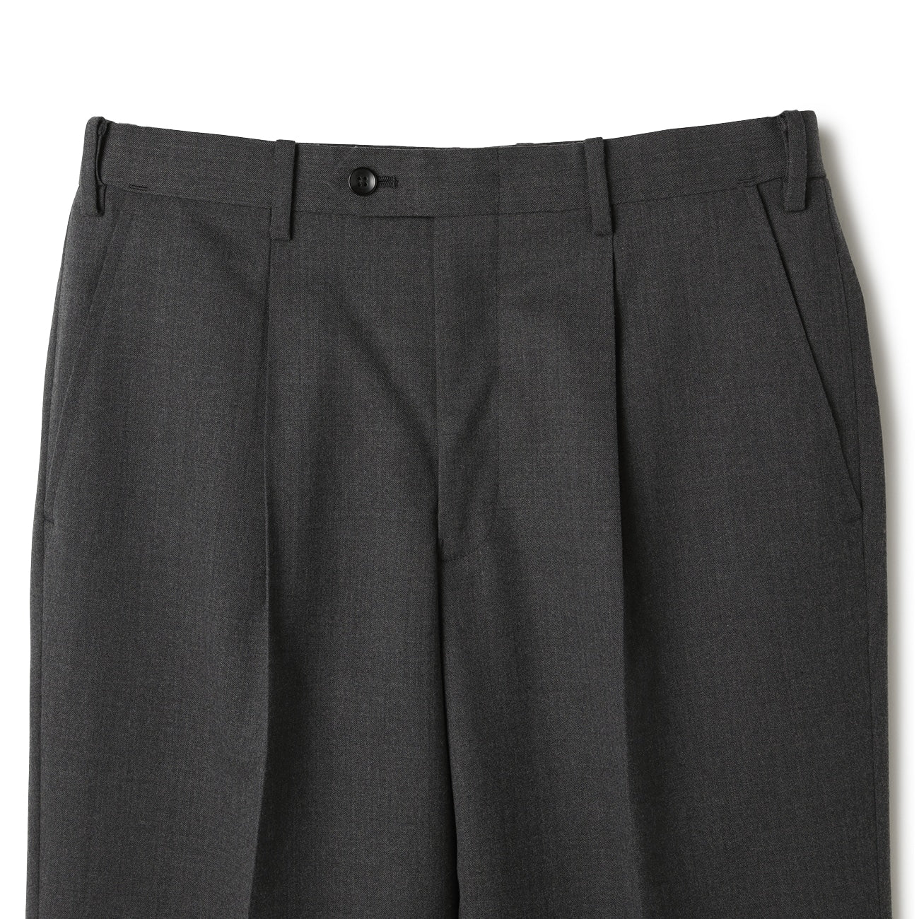 可机洗 精纺羊毛混纺 裤_11