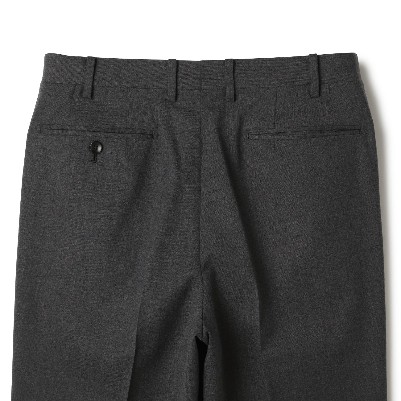 可机洗 精纺混纺混纺 褶裤_12