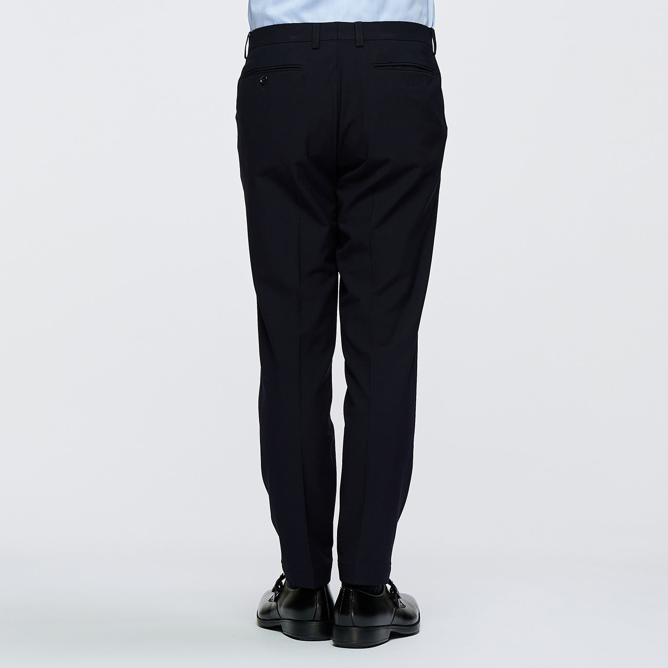 可调节下摆弹力锥形连衣裤_07