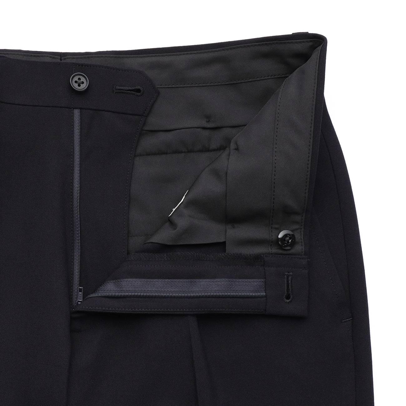 可调节下摆弹力锥形连衣裤_12