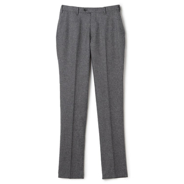 Bishu Light Homespun Fabric Tapered Pants -11