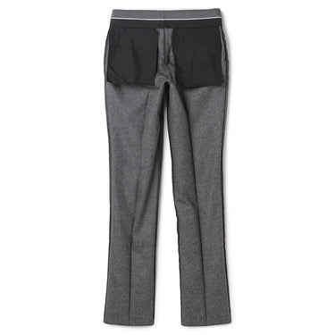 Bishu Light Homespun Fabric Tapered Pants -17