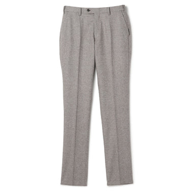 Bishu Light Homespun Fabric Tapered Pants -04