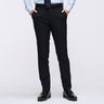 Washable Non-iron Stretch Wool-like Tapered Pants - Navy -01