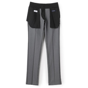 Washable Non-iron Stretch Wool-like Tapered Pants - Gray -12