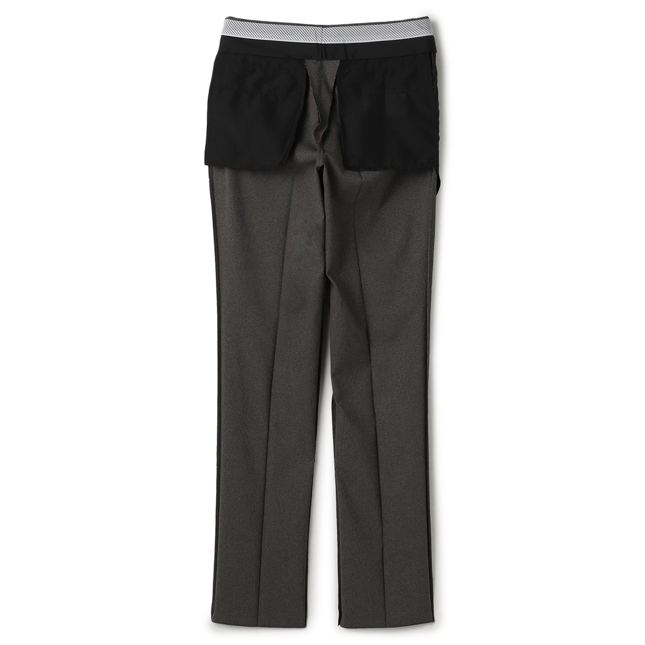 可水洗免熨烫 Tapared Houndtooth Pants -灰