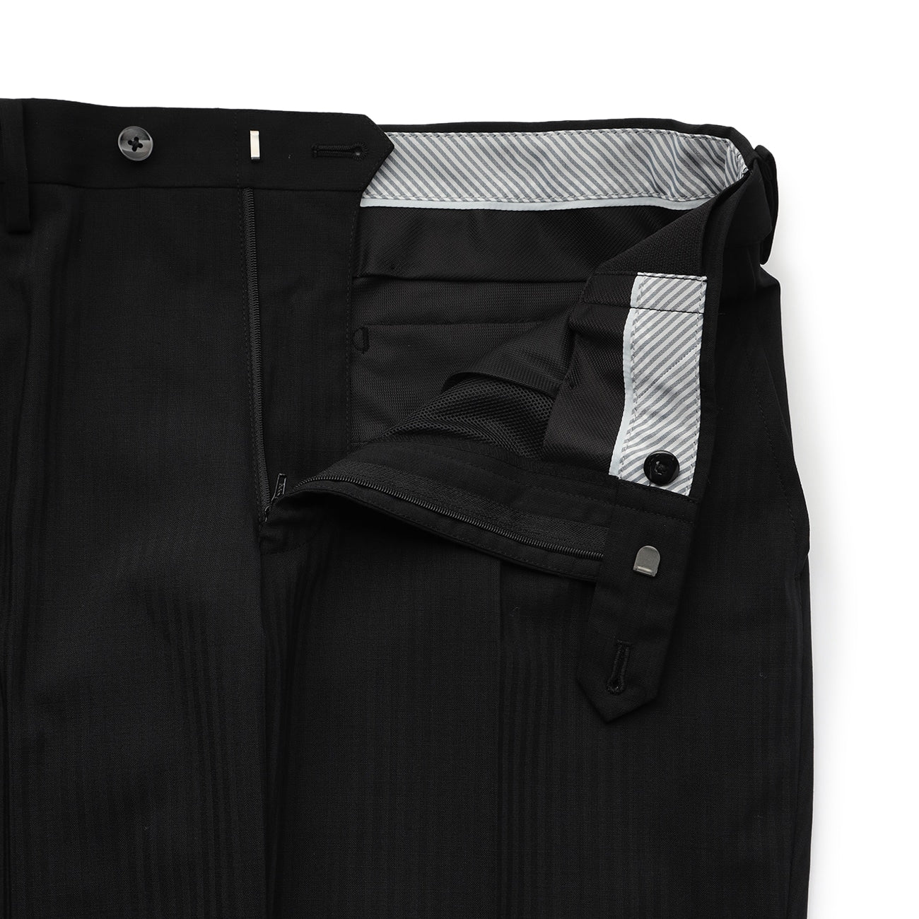 Aircool 可水洗 免熨烫 Mesh阴影 Stripe Tapered Pants_14