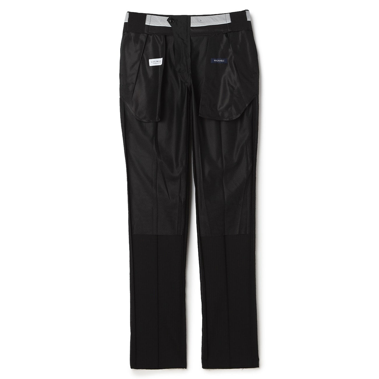 Aircool 可水洗 免熨烫 Mesh阴影 Stripe Tapered Pants_15