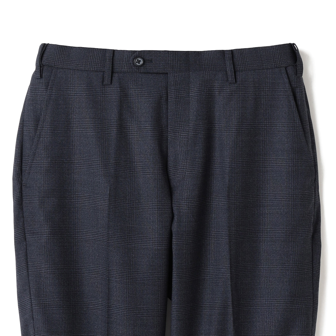 REDA 格纹长裤 -深蓝