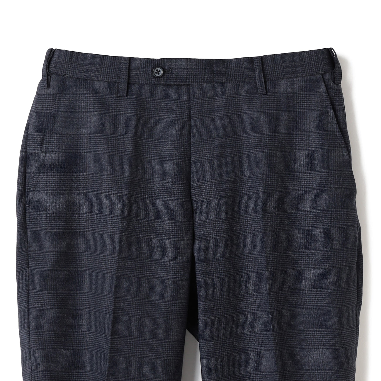 REDA 格纹长裤 -深蓝