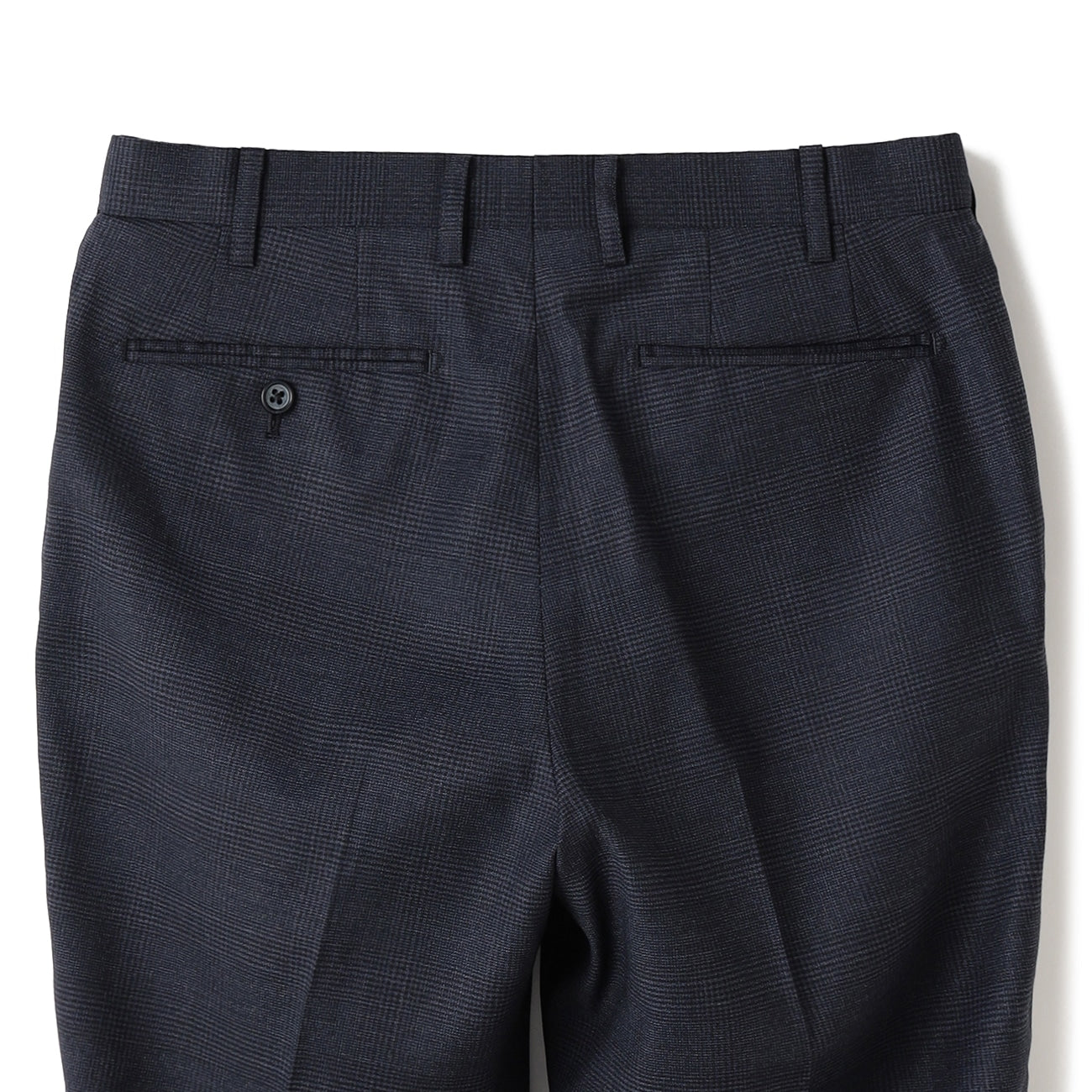 REDA 格纹长裤 -深蓝