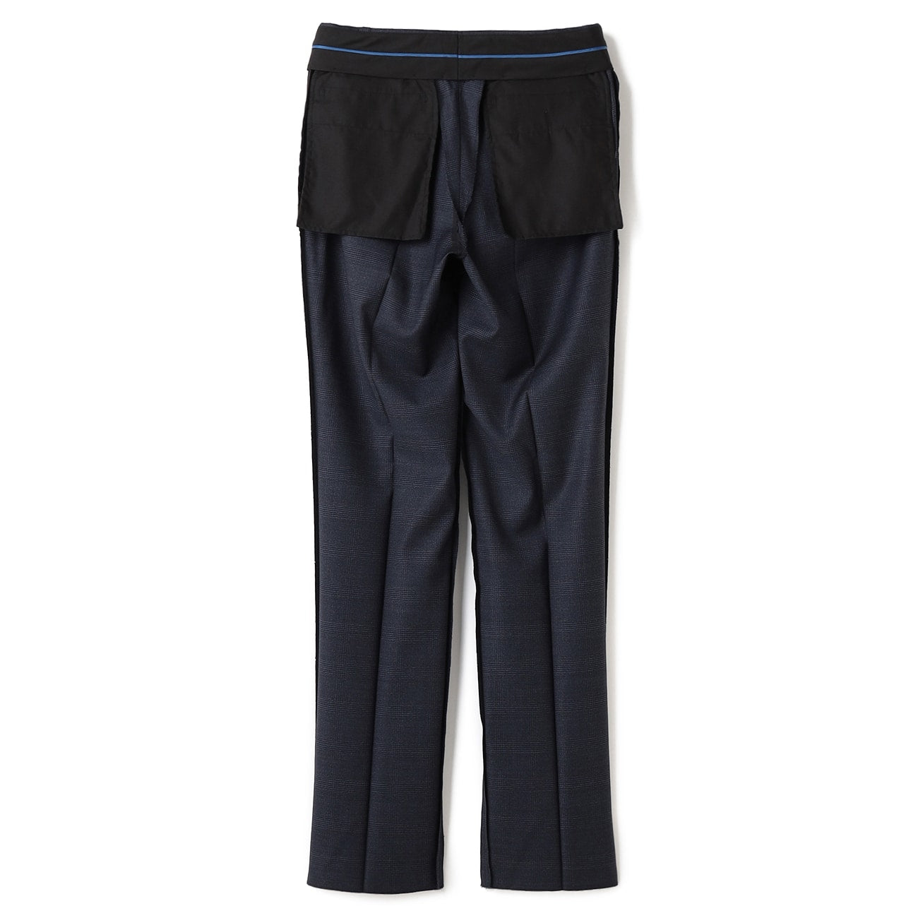 REDA 格纹长裤 -深蓝