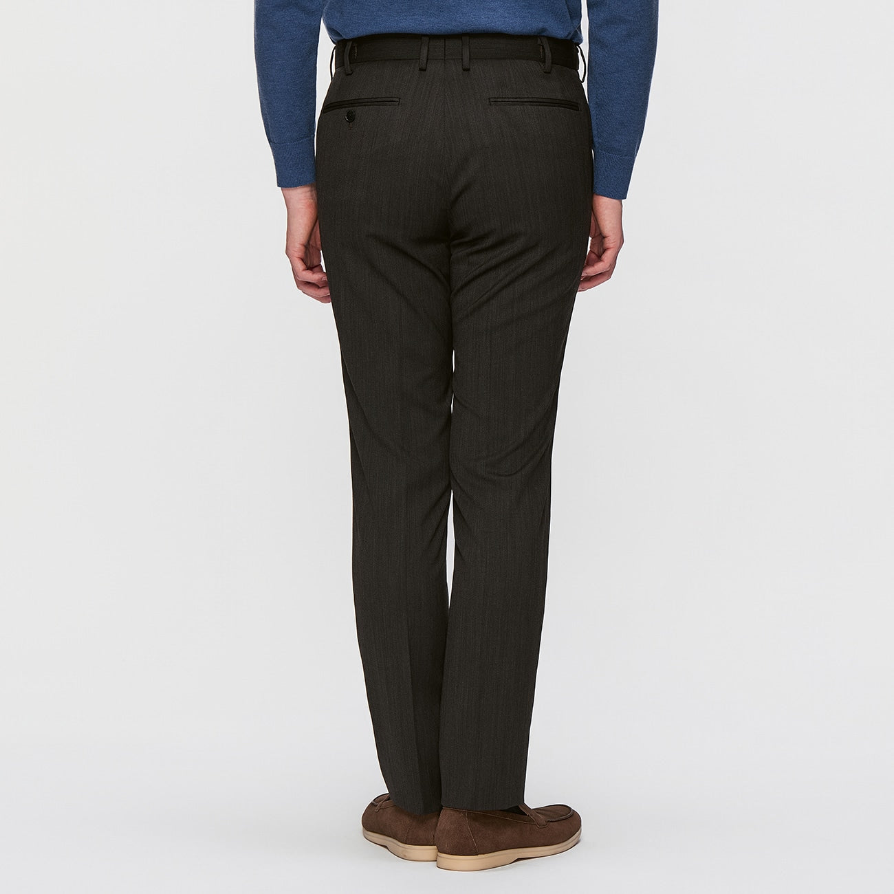 可機洗 彈性混紡羊毛混紡