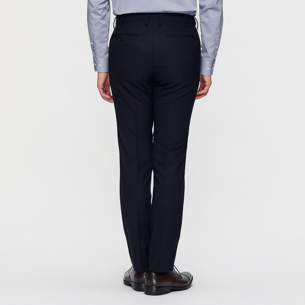 可機洗 超彈性混紡 羊毛混紡 長褲_07