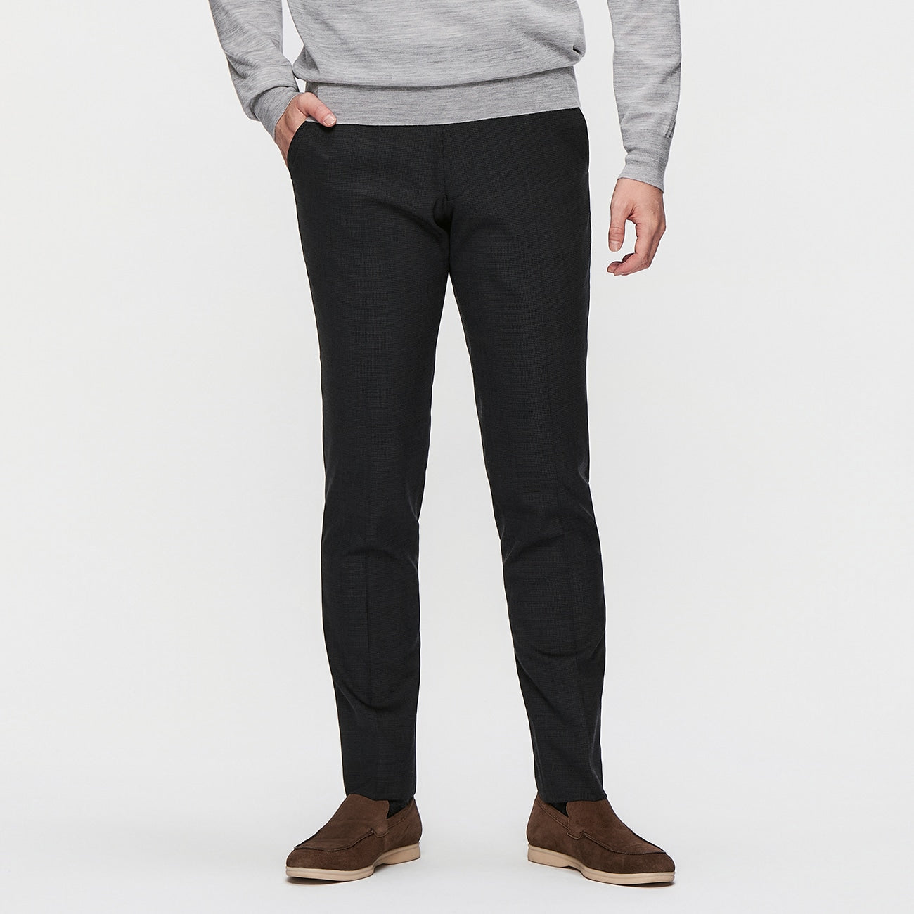 可機洗 超彈性混紡 羊毛混紡 褲_17