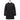 Water Repellent Stretch Lightweight Black Balmacaan Coat_05