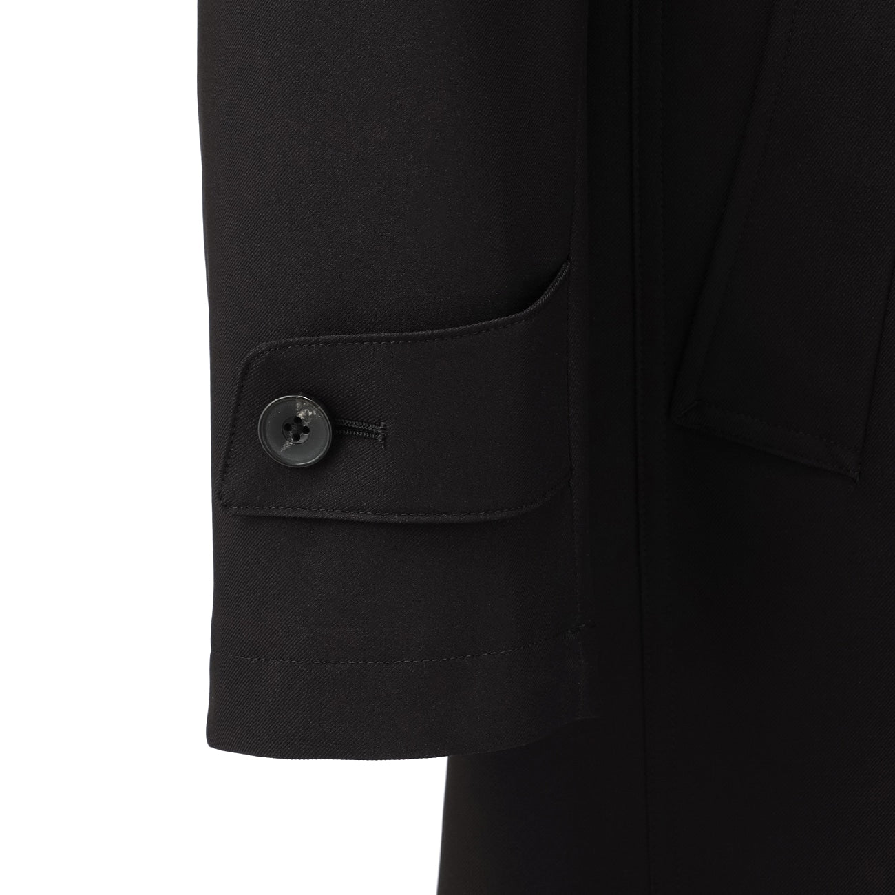 保暖防水弹力防风风衣 - 黑色_10