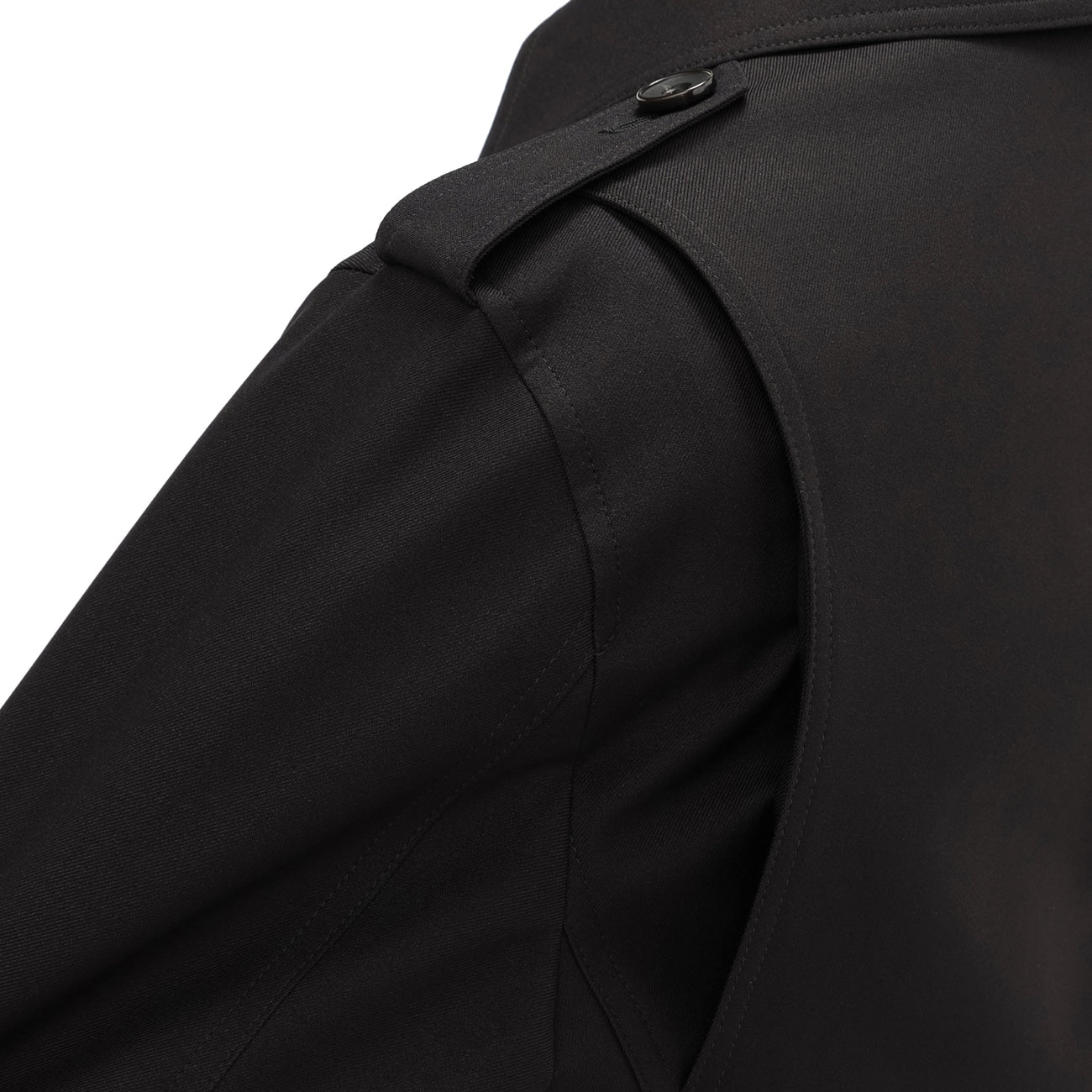 保暖防水弹力防风风衣 - 黑色_12