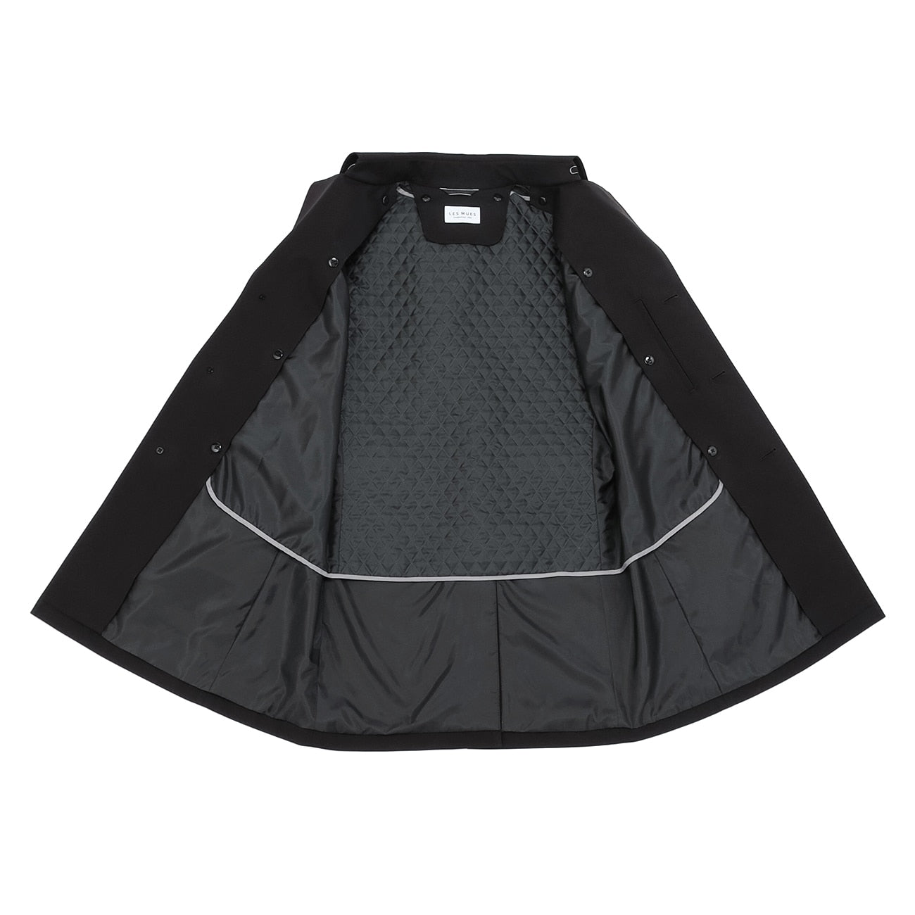 保暖防水弹力防风风衣 - 黑色_13