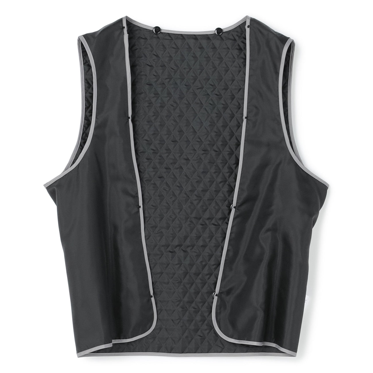 Japanese-Fabric Water-Repellent轻量款式 翻立领 大衣 - 黑色_15