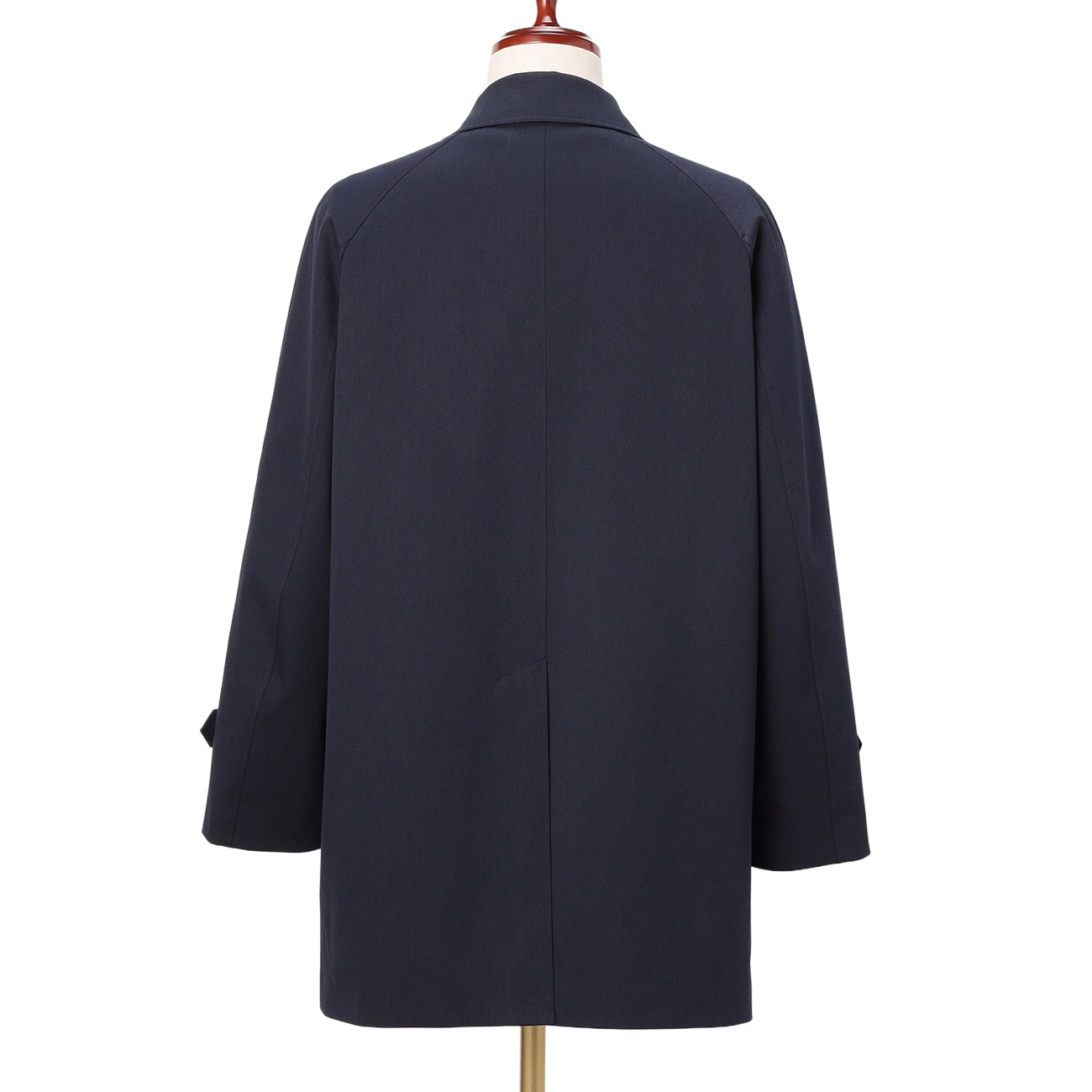 暖色调翻立领 大衣_05