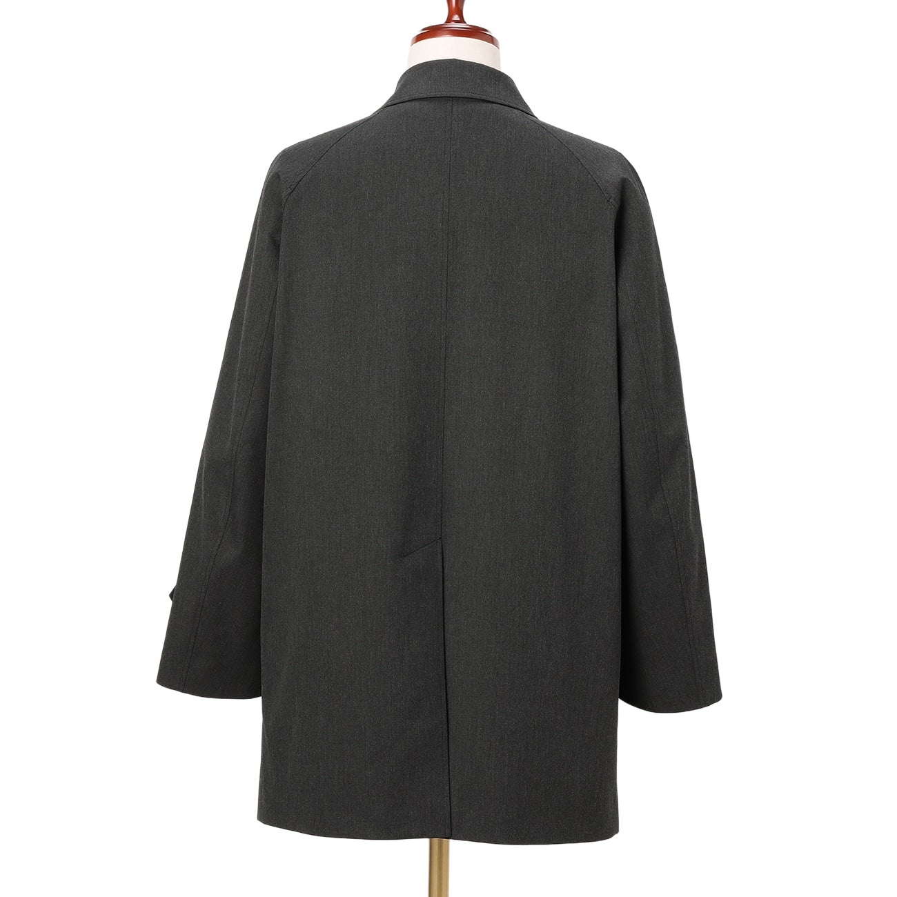 暖色调翻立领 大衣_17