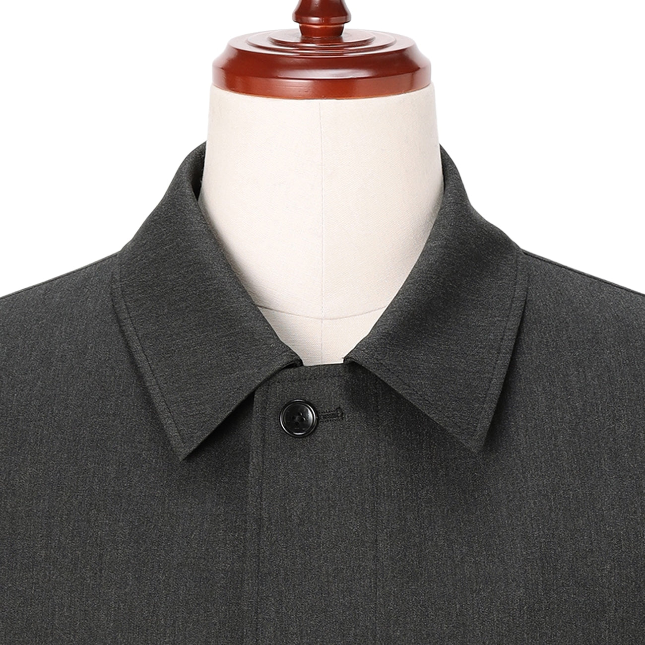 暖色调翻立领 大衣_18