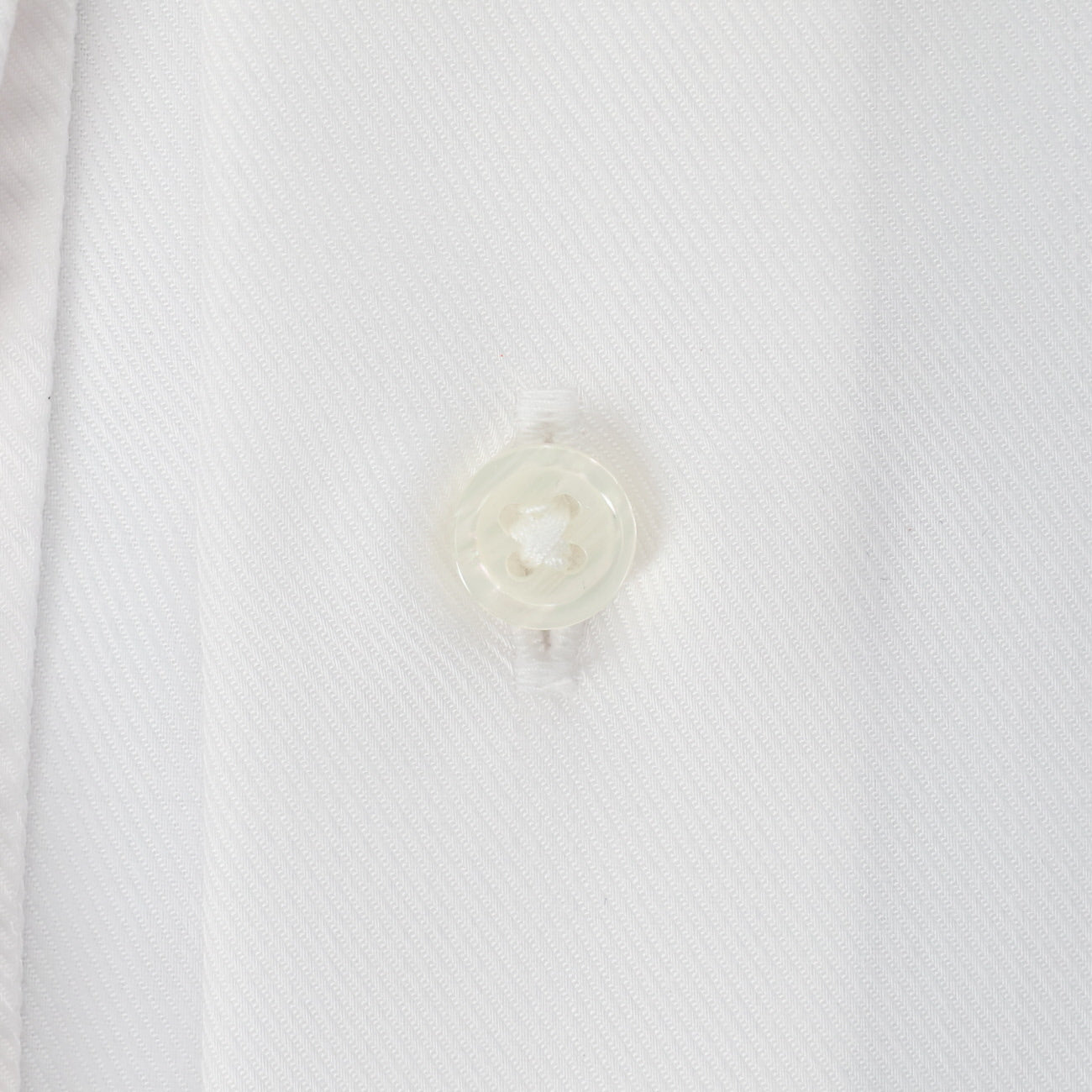 HITOYOSHI Non-iron Cotton Spread Collar Shirt - White_02
