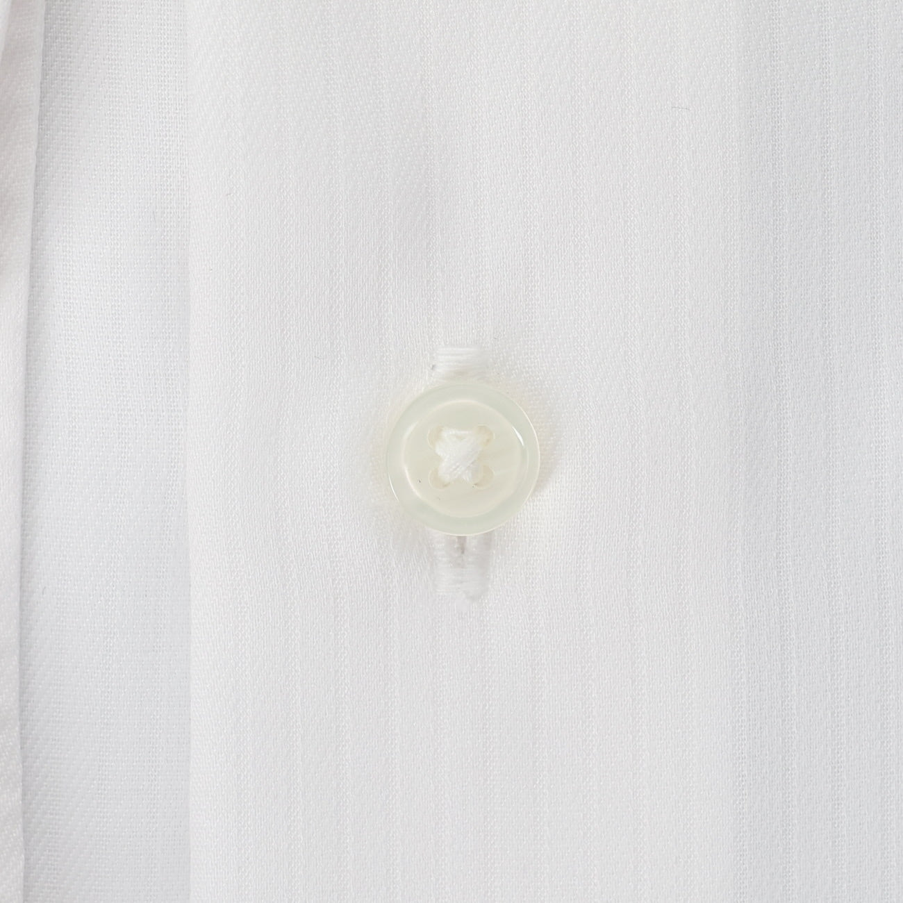 HITOYOSHI Non-iron Cotton Spread Collar Shirt - White_02
