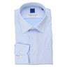 HITOYOSHI Non-iron Cotton Spread Collar Shirt - Blue_01