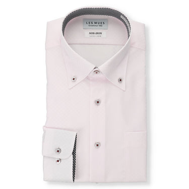 Non-iron Cotton Button-down Shirt_01