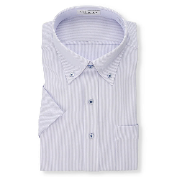 Japanese Fabric SUPER Aircool Sweat-Resistant Button-Down Short