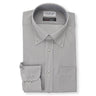 Japanese Fabric Non-iron Button-down Stripe Shirt - Gray_01