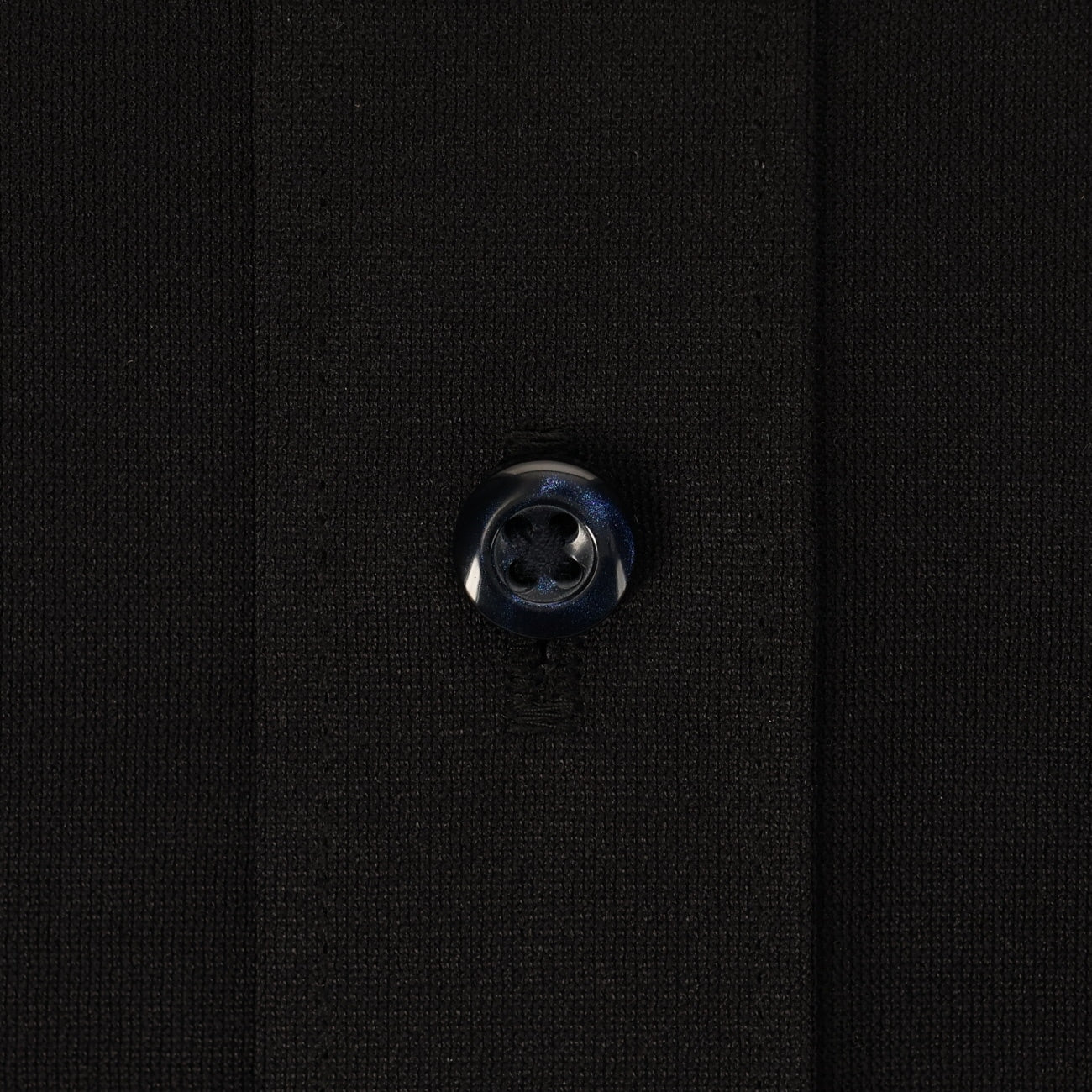 免燙 Stretch鈕扣領 - 黑色_02