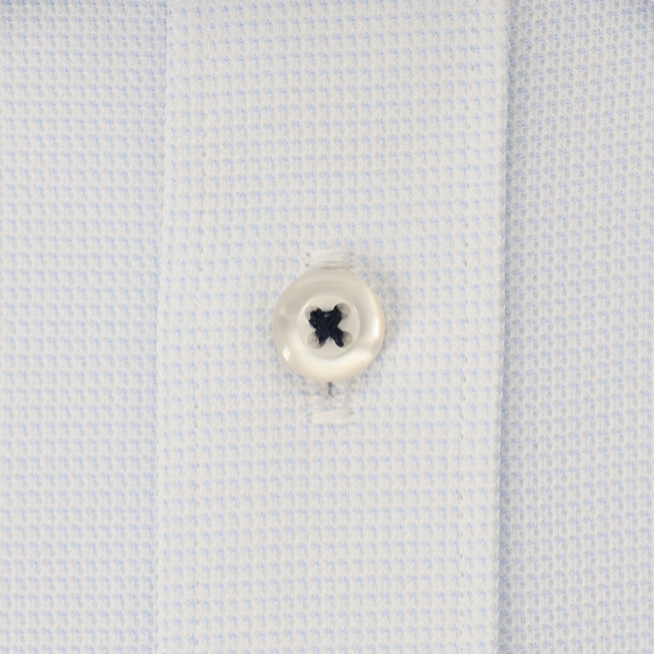 Japanese Fabric Non-iron Button-down Shirt - Blue_02