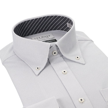 Japanese Fabric Non-iron Button-down Shirt - Gray_03