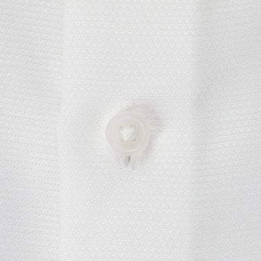 Non-iron Cotton Button-down Collar Shirt - White_02