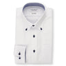 Non-iron Cotton Button-down Collar Shirt - White_01