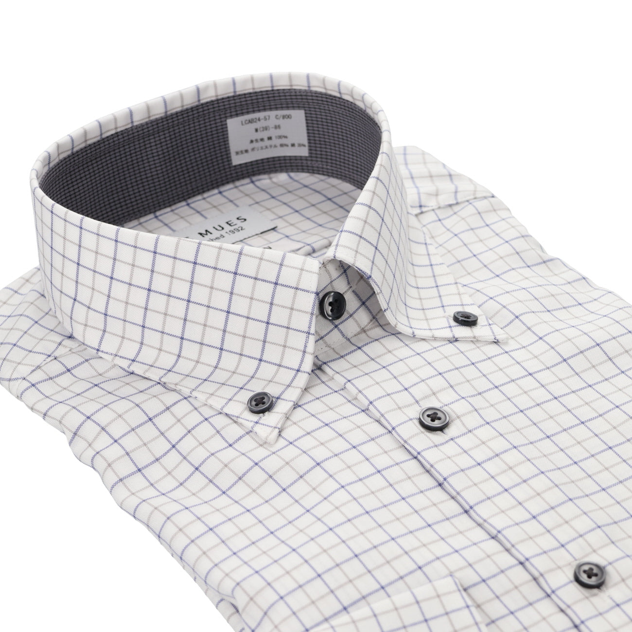 Non-iron Cotton Button-down Shirt_03