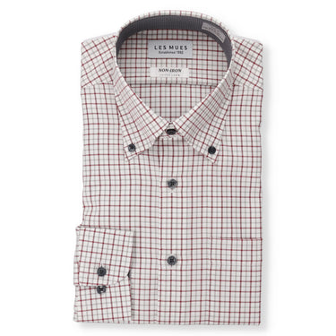 Non-iron Cotton Button-down Shirt_01