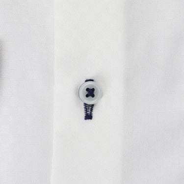 Non-iron Cotton Point Collar Shirt - White_02