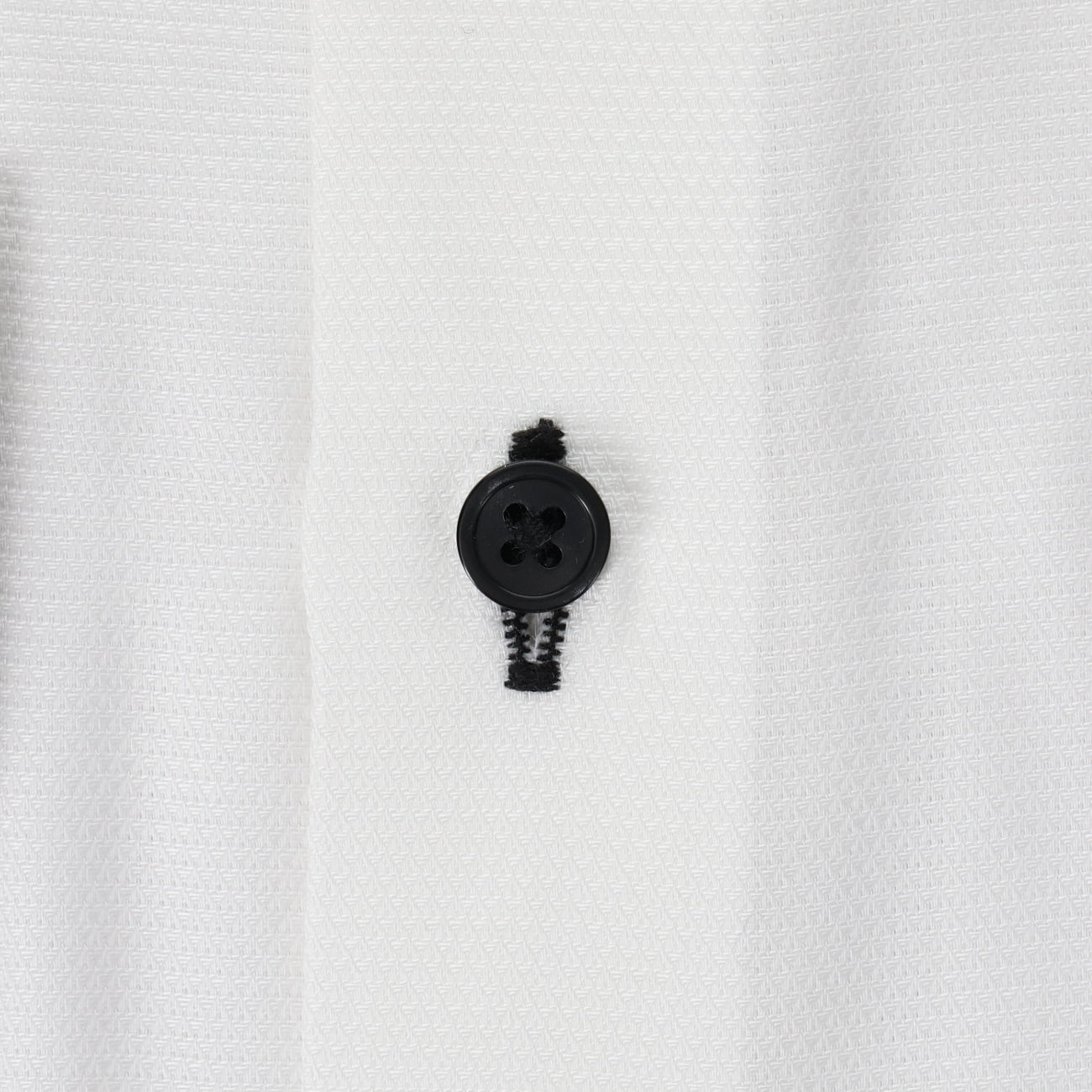 Non-iron Cotton Spread Collar Shirt - White_02