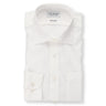 Non-iron Cotton Spread Collar Shirt - White_01