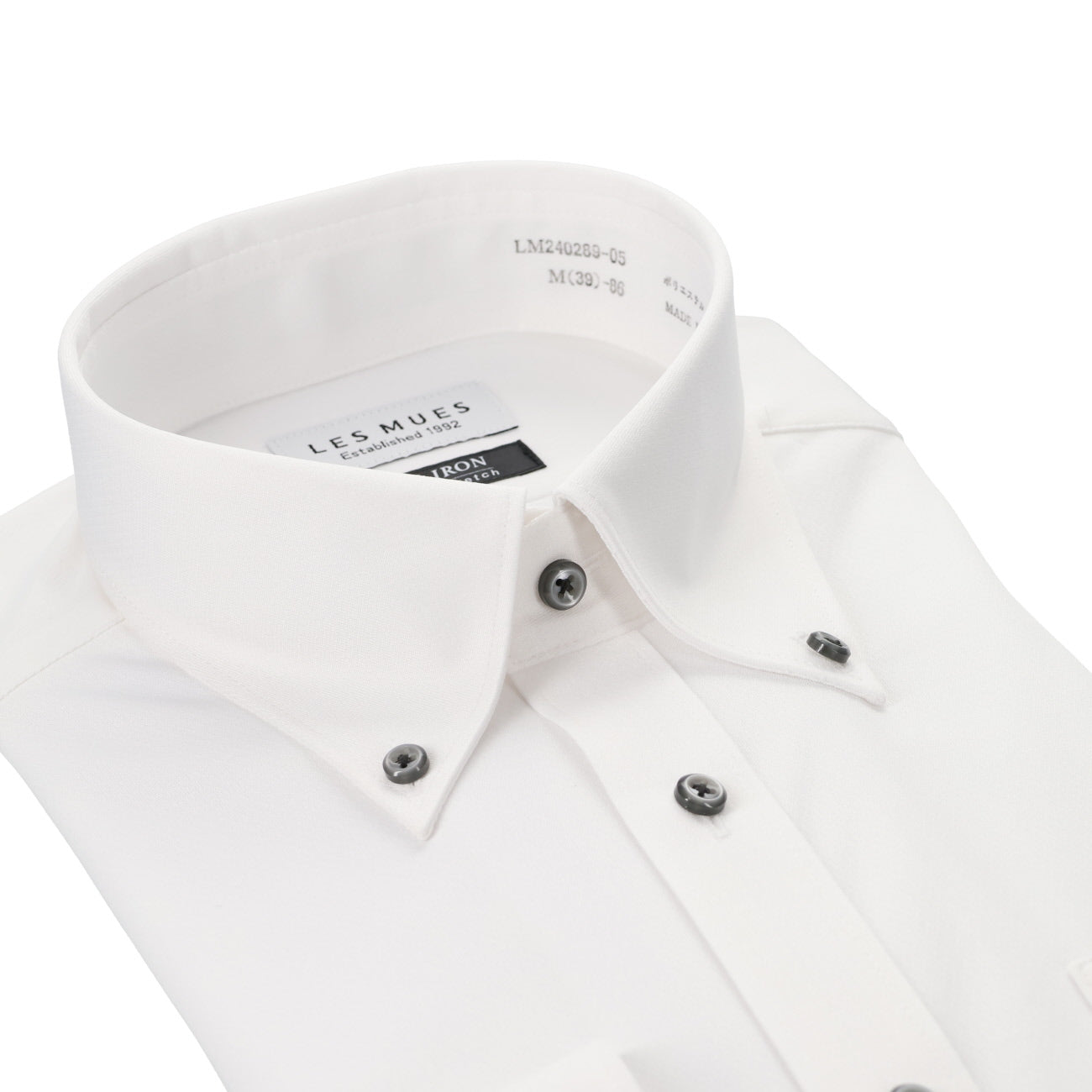 Non-iron Super Stretch ECOPET Button-down Collar Shirt