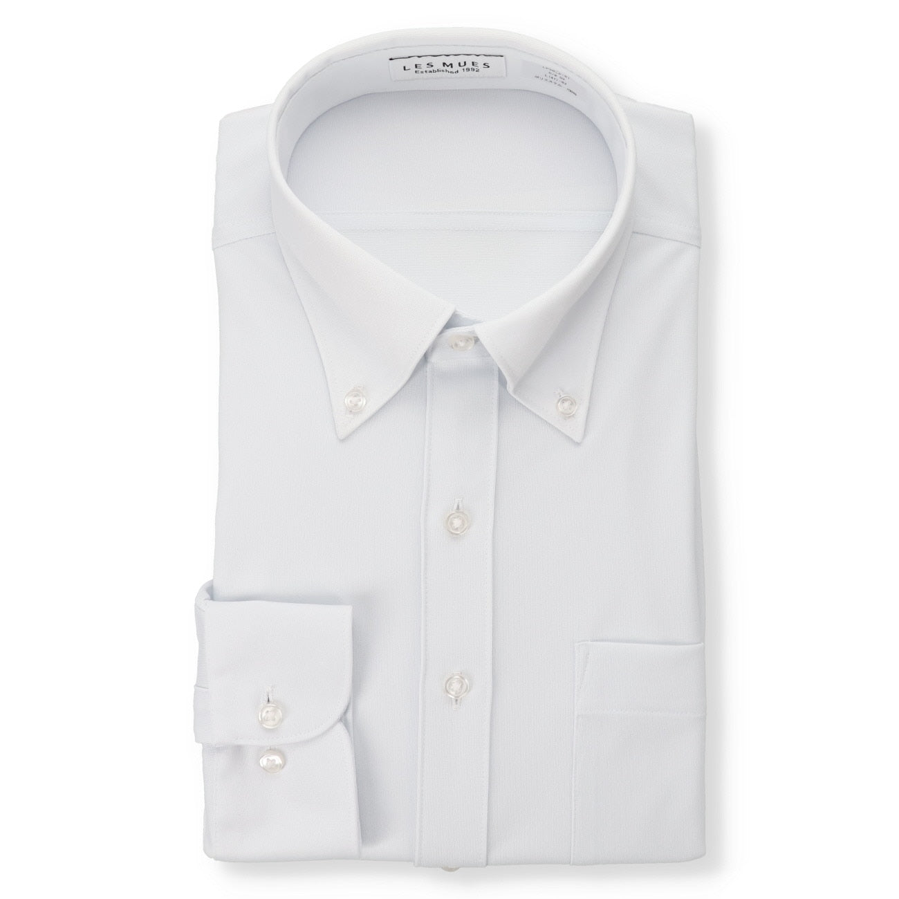 Aircool Japanese Fabric Non-iron Button-down Shirt - Gray_01