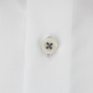 Non-iron Cotton Point Collar Shirt - White_02