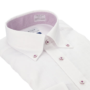 Non-iron Button-down shirt - White_03