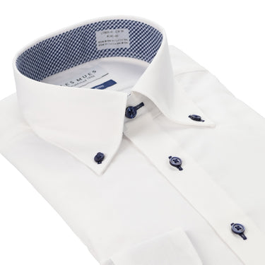 Non-iron Button-down shirt - White_03